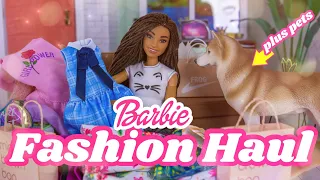 Barbie Fashion Packs Haul PLUS Pets | Buyers Guide