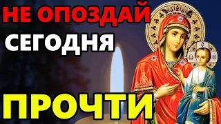 ПРОЧТИ СЕГОДНЯ БОГОРОДИЦЕ ЗАВТРА БУДЕТ УЖЕ ПОЗДНО! Сильная Молитва Богородице. Православие