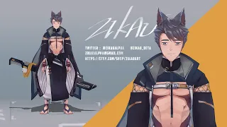 〔 Live2D VTuber Model Showcase 〕 _Zikau