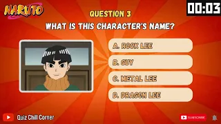 Quiz Naruto : Who knows Naruto?