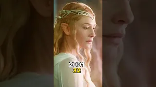 The lord of the rings Cast Then and now (2001-2024) #shorts