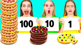100 Capas de Alimentos Desafío #20 por RaPaPa Challenge