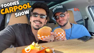 FOODIES CARPOOL SHOW ft Shahveer Jafry - RHS