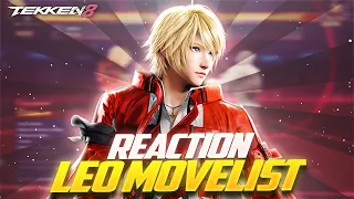 Tekken 8 Leo Movelist Reaction