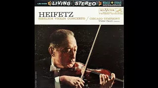 Sibelius Violin Concerto HEIFETZ Walter Hendl / Chicago Symphony (Vinyl LP)