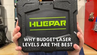 Your paying to much for laser levels! Huepar 360 Laser Level 12 Lines Self-Leveling 703CG Review