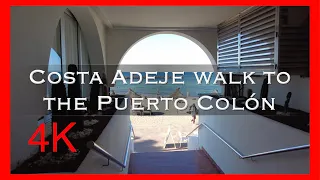 Costa Adeje walk to the Puerto Colon