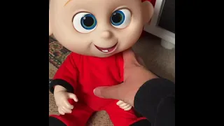 The Incredibles 2 Jack Jack Attacks doll unboxing