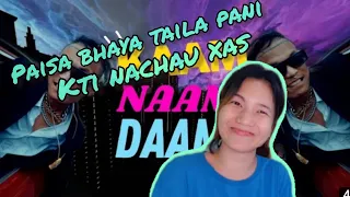 ST MAN- KAAM NAAM DAAM (MV) Prod. by Bomjan Dai | Poonam Reaction Video #stman #rap  #poonam_sunder