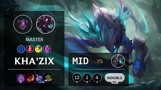 Kha'Zix Mid vs Ekko - EUW Master Patch 10.6