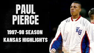 Paul Pierce 1997-98 Kansas Jayhawks Highlights