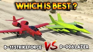 GTA 5 ONLINE : B-11 STRIKEFORCE VS LAZER (WHICH IS BEST?)