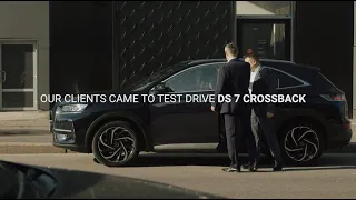 DS 7 Crossback - Presidential test drive