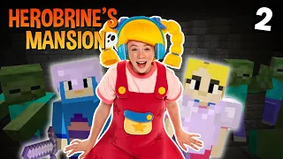 🎃HAPPY HALLOWEEN!👻 | Herobrine's Mansion EP2 | Mother Goose Club Minecraft