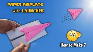 Paper Airplane Launcher : How to make an Easy Paper Airplane | Origami Airplane Easy | Paper Planes