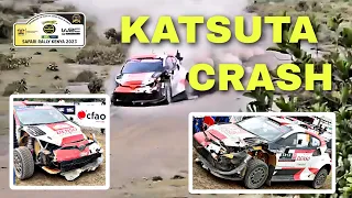 KATSUTA CRASH SAFARI RALLY KENYA 2023 day2 || crash and Action day2