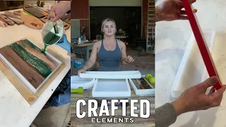 Crafted Elements - Large Silicone Molds For Woodworkers, Makers & Resin Artists - Zoe From 3LRD