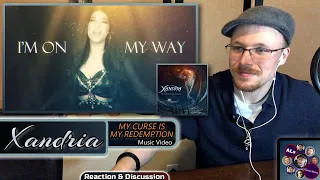 Reaction to...XANDRIA: MY CURSE IS MY REDEMPTION (Music Video) (With Lyrics)