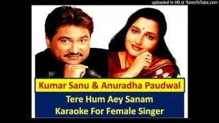 TERE HUM AEY SANAM KARAOKE FOR FEMALE SINGER02