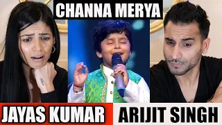 JAYAS KUMAR | Channa Merya | Arijit Singh | REACTION!