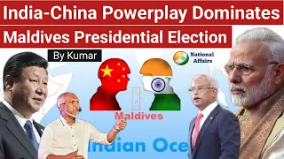 India-China Powerplay Dominates Maldives Presidential Election Race | Maldives Election 2023