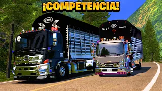 ¡HINO 500 VS CHEVROLET FRR FULL CANDELA! | American Truck Simulator