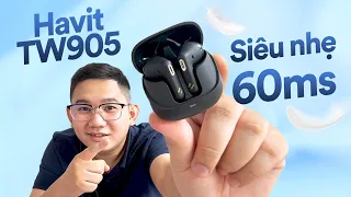 Review tai nghe siêu nhẹ giá 400k cực hot bên Trung Quốc: Havit TW905!