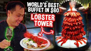 World's Best Buffet...and it's $60!  Champagne, Caviar, and a Lobster Tower!