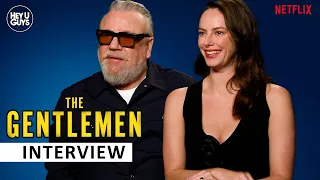 Kaya Scodelario & Ray Winstone on The Gentlemen TV Series, Lock, Stock & Guy Ritchie's direction