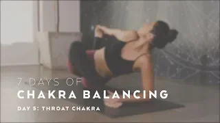 Throat Chakra Balancing Flow with Alissa Kepas - 7 Days of Chakra Balancing