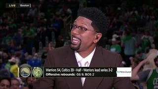 Jalen Rose on Celtics’ tough first half: STOP CRYING TO THE REFS | NBA Countdown