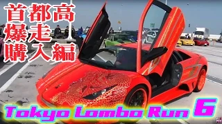 首都高爆走 ド派手なランボルギーニ軍団 ランボルギーニ購入編 パート６ Tokyo Lambo Run Steve Buys Morohoshi's Lamborghini Pt. 6