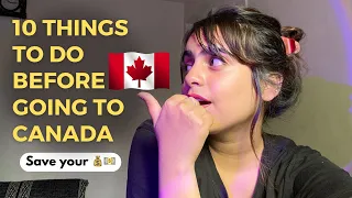 10 Things you should get done✅before going to Canada as an international student | Manvi Gangwani