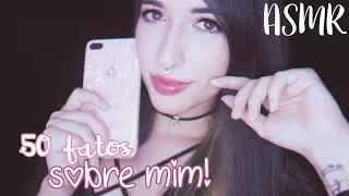 ASMR ♡ tag: 50 fatos sobre mim!! ʕ♡˙ᴥ˙♡ʔ