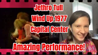 Jethro Tull- Wind Up 1977 Capital Center (Reaction) This song & Performance Is Absolutely Amazing