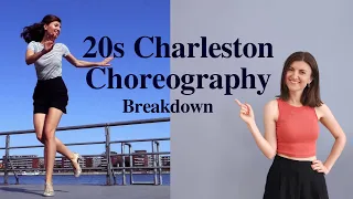 20s Charleston Dance Tutorial - Full Choreography to the Song "Black Bottom"