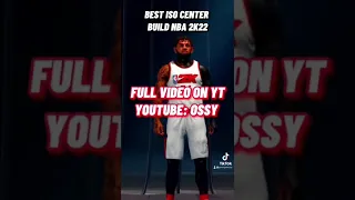 *GLITCHED* Best SPEEDBOOSTING Iso Center Build in NBA 2k22...💆🏾‍♂️💆🏾‍♂️#shorts #nba2k #nba2k22