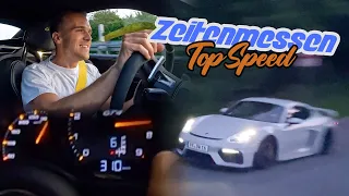 TOP SPEED im Porsche 718 GT4! I 100-200 Zeiten