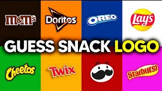 Guess The Snack Logo in 3 Seconds! | 100 Famous Logos | Tech Trends