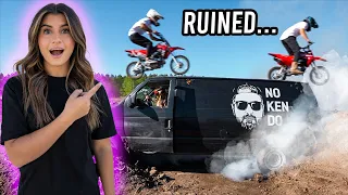 DESTROYING THE CBOYS VAN *I'm Sorry*