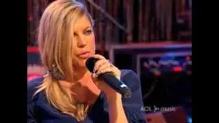 Fergie - Big Girls Don't Cry - AOL Sessions