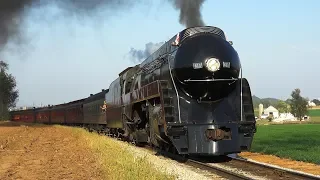 N&W 611 & 475 STEAM LOCOMOTIVES! Strasburg Railroad Reunion