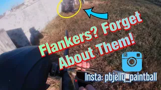 How to Defend Against Flankers! Attack and Defend! Paintballing at Pevs