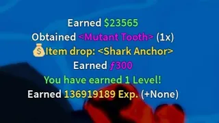 Soloing 195k hp Anchor Terrorshark to Get Shark Anchor in Blox Fruits