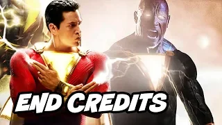 Shazam Black Adam End Credit Deleted Scene - Black Adam Teaser Breakdown