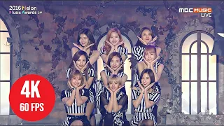 [ 4K LIVE ] TWICE - CHEER UP + TT - (161119 MBC Melon Music Awards 2016)
