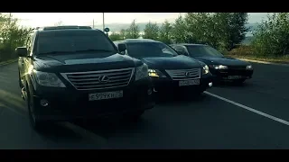 Vшкапротиввсех Tourerv против Lesus lx 570 vs Lexus LS600