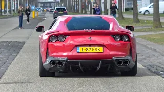 Ferrari 812 SuperFast with NOVITEC ROSSO Exhaust - SCREAMING V12! Revs, Accelerations, Downshifts!