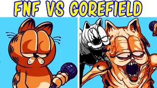 FNF Vs Garfield | Vs Gorefield Full Week | Horror FNF Mod