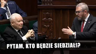 Braun nie wytrzymał. Zaatakował Kaczyńskiego. "Pytam, kto będzie siedział!?"